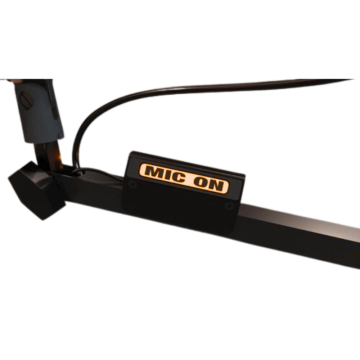 RAM MOT-1O Mic Boom on Air TALLY with Orange Led's