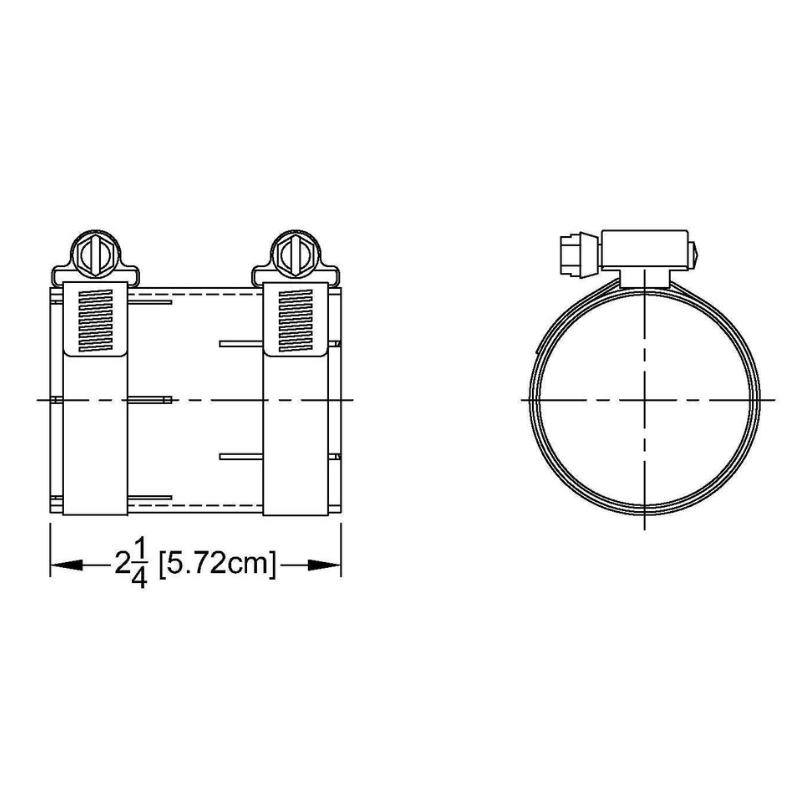 MYAT 201-018 Coupling, Clamp Type, No Connector (catalog Pg. 21)