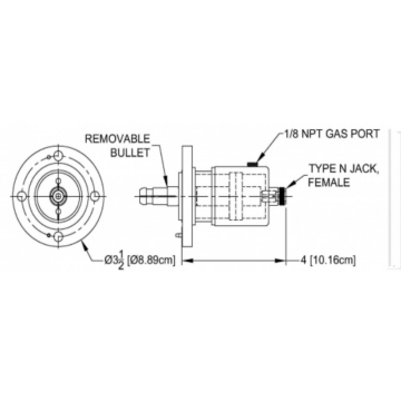 MYAT 201-059-M Reducer 1 5/8 to N Male