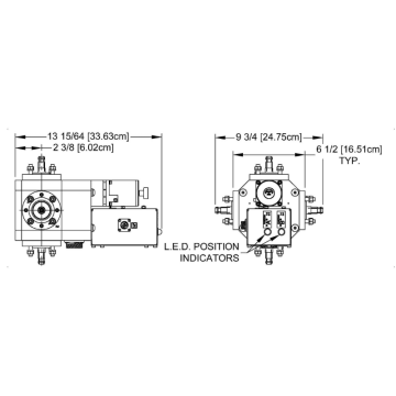 MYAT 201-180-1 1 5/8" Coaxial Transfer Switch
