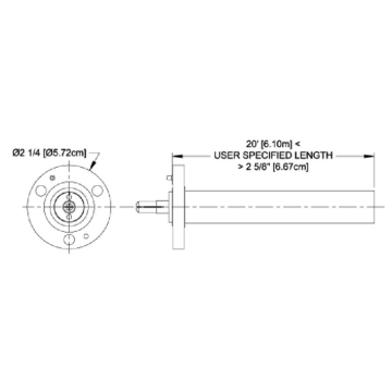 MYAT 101-006 β Line Assembly 20 FT Flanged One End Only.(catalog PG.8 )