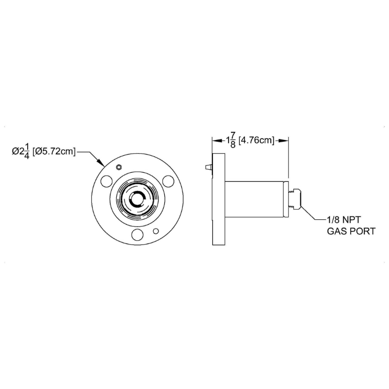 MYAT 101-015 End Cap, Top Hat Type ( Catalog PG.10 )