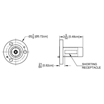 MYAT 101-045 DC-Short Assembly, Flanged, Female
