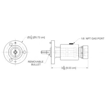 MYAT 101-058-2 Reducer to Din 7/16 " Male ( Catalog PG.12 )