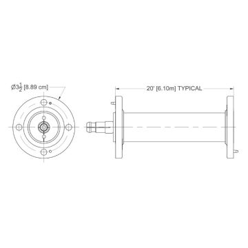 MYAT 201-001 Line Assy 20 FT Flanged
