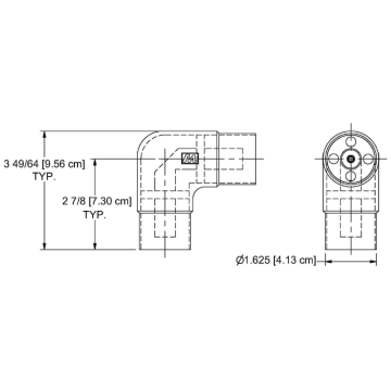 MYAT 201-025 90° Elbow Unflanged