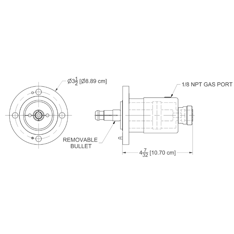 MYAT 201-058-1 Reducer 1 5/8" to Din 7-16 Female