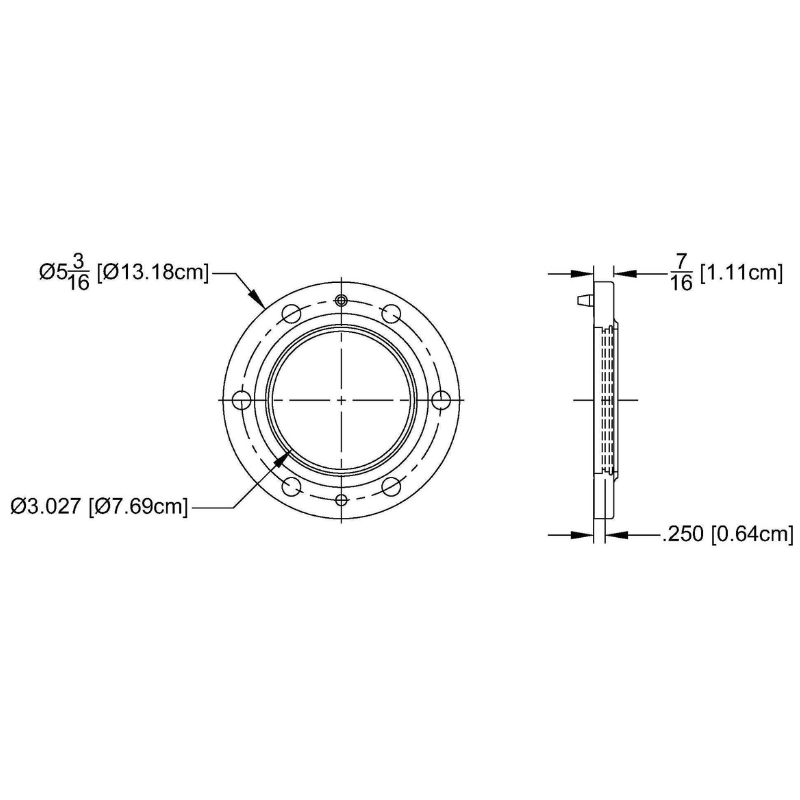 MYAT 301-008 Fixed Flange 3-1/8 " ( Catalog Pg. 35 )