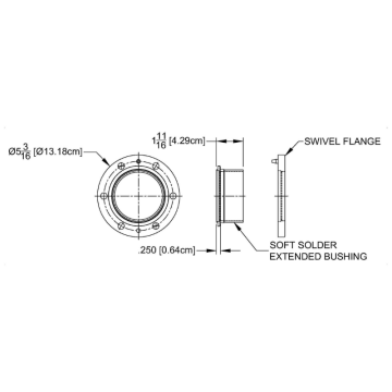 MYAT 301-013 Flange Adapter Soft Solder (field Flange)