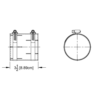 MYAT 301-018 Coupling, Clamp Type, No Connector (catalog Pg. 33)