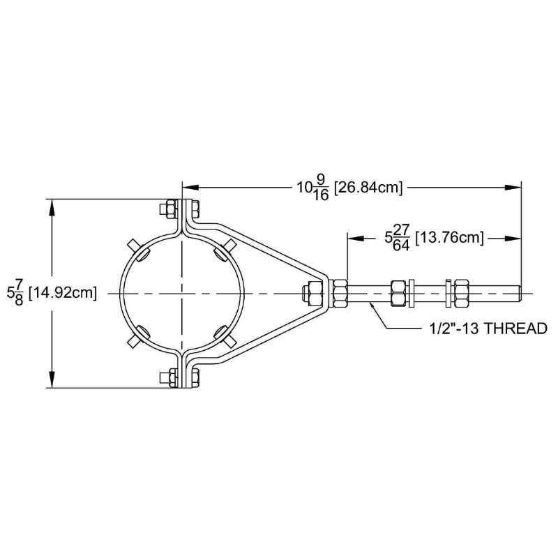 MYAT 301-042-12 Hanger, Slip Type, Flange Mounted (catalog Pg. 48)