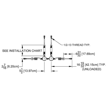 MYAT 301-042-18 Hanger, Dual 4 Point Suspension, Catalog Pg. 49)
