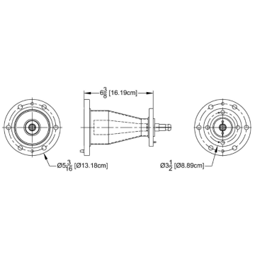 MYAT 301-064 Reducer Taper, Type 3-1/8 to 1-5/8 ( Catalog PG.40 )