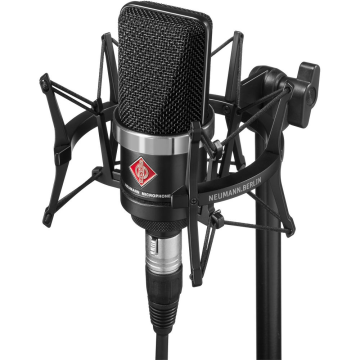 Neumann Tlm 102 Bk, EA 4 Shockmount and Carton Box