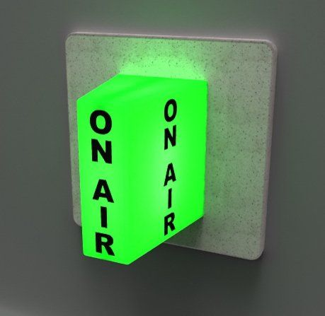 RAM OAL-101G Wall Mount on-Air Light