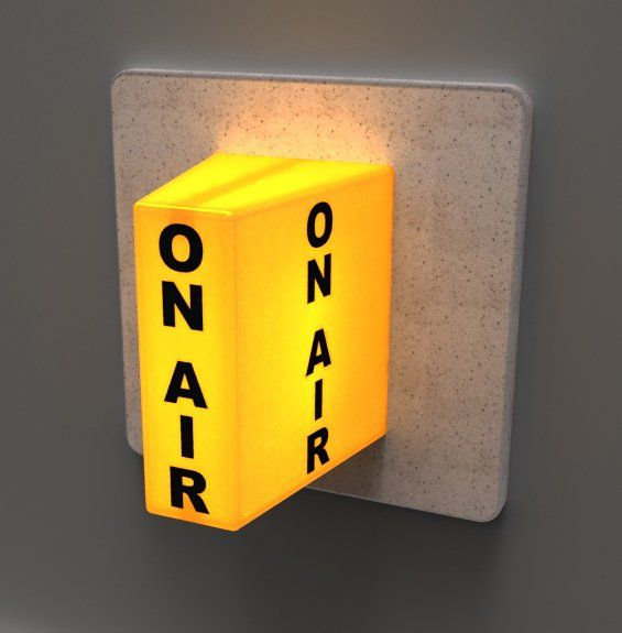 RAM OAL-101O Wall Mount on-Air Light
