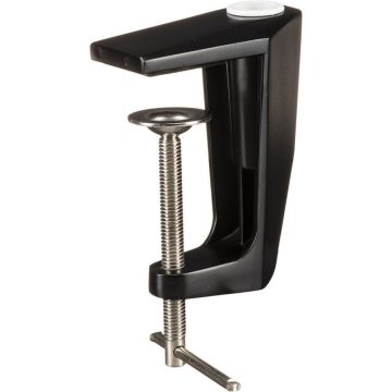 O.c.white 11460-B Light Duty Table Clamp (1/2" Hole) – Carbon Black