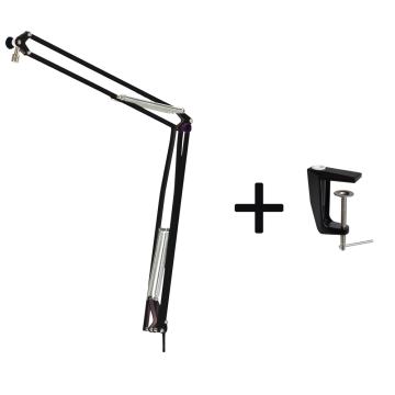 O.c.white 14198-C-B Proboom® Podcast "junior" Lightweight Microphone Arm