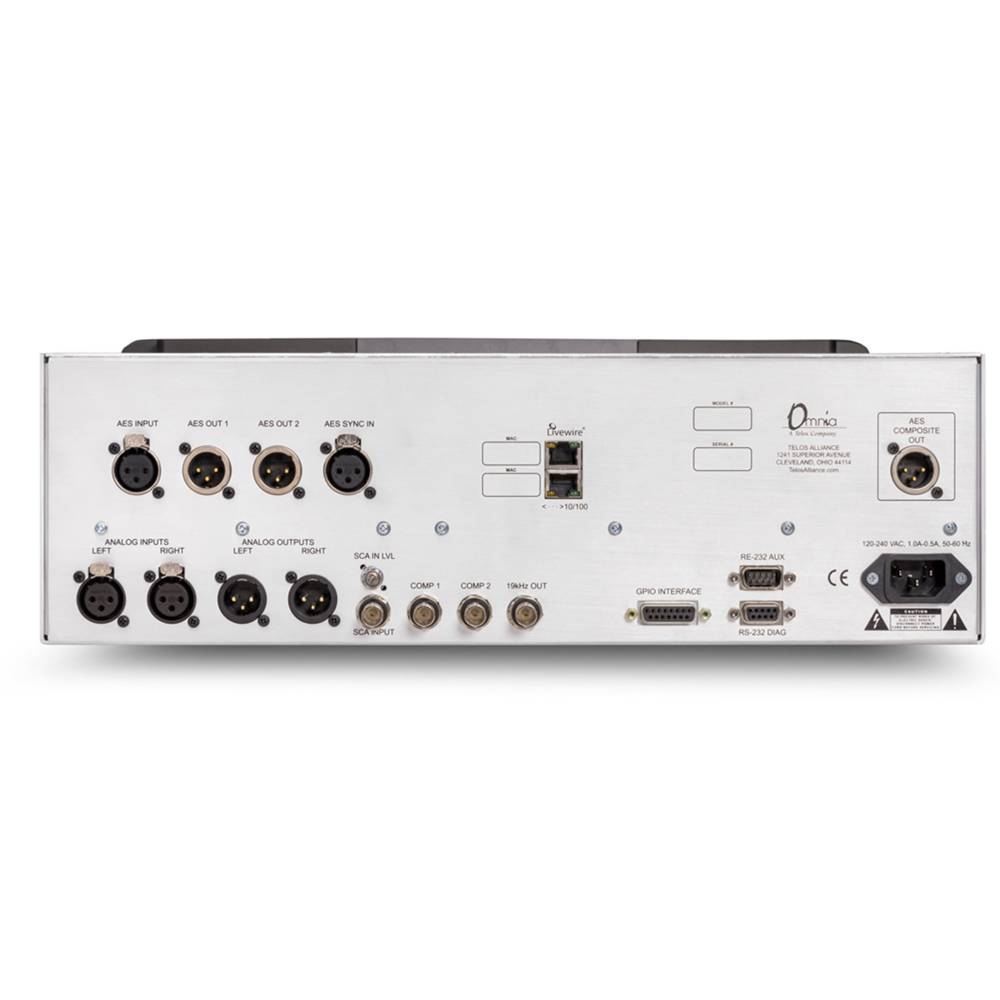 Omnia 11 Fmhd Multi Band Audio Processor Wideband AGC/Parametric EQ/ 5 Band - Image 3