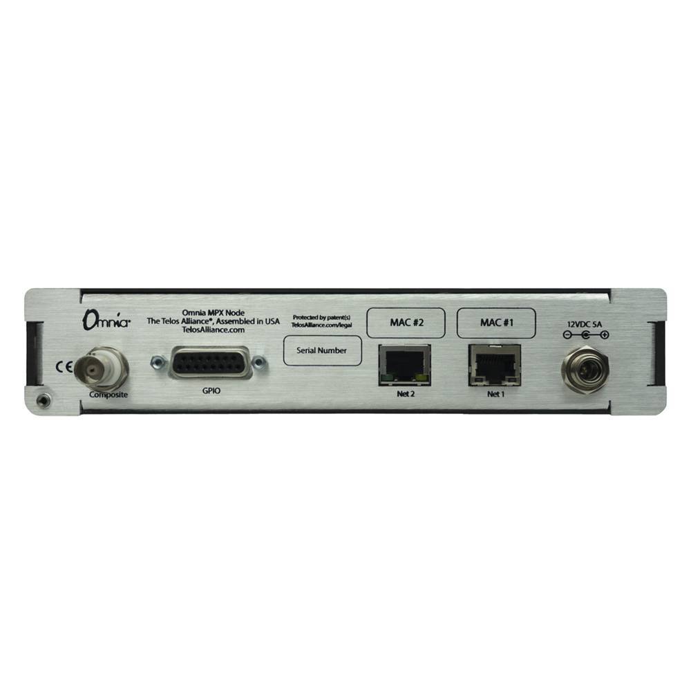 Omnia MPX Node Encoder: 4 Additional Output Stream - Image 2