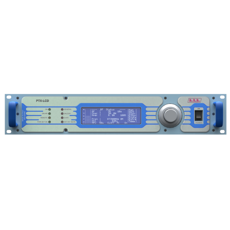 RVR PTX30LCD/DIGIN/DSP Mono-MPX Stereo FM Professional Exciter 0-30W