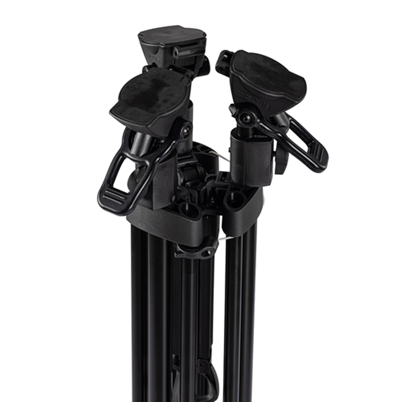 Libec Q50B Quick Deploy Tripod with 100mm Bowl, Aluminum, 2-Stage - Image 9