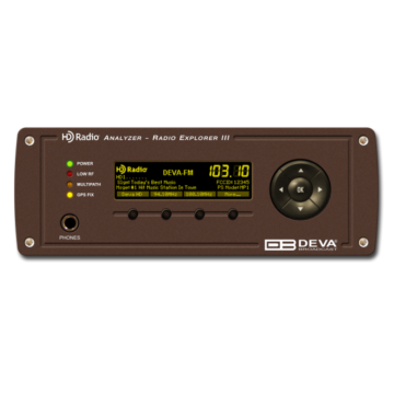 DEVA Broadcast Radio Explorer III (DEV-RE3-FM)