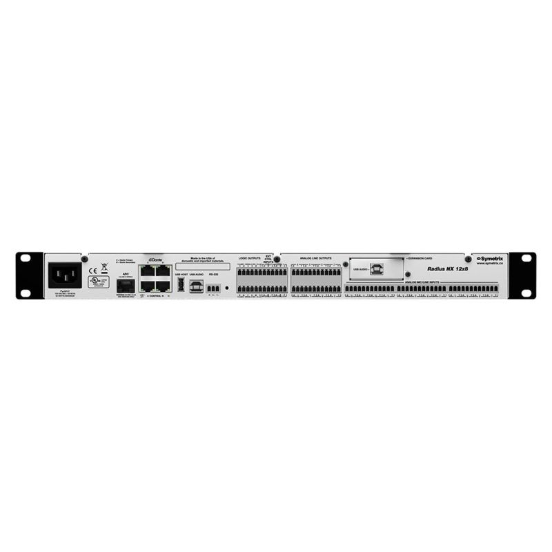 Symetrix RADIUS-NX-12X8-DANTE+USB-B Digital Signal Processor - Image 2