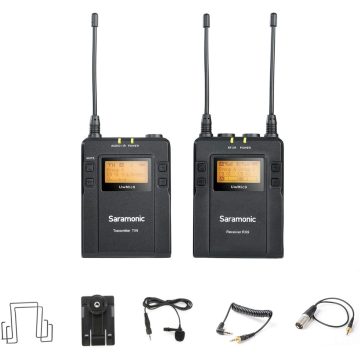 Saramonic UwMic9 RX9+TX9 UHF Wireless Lavalier System