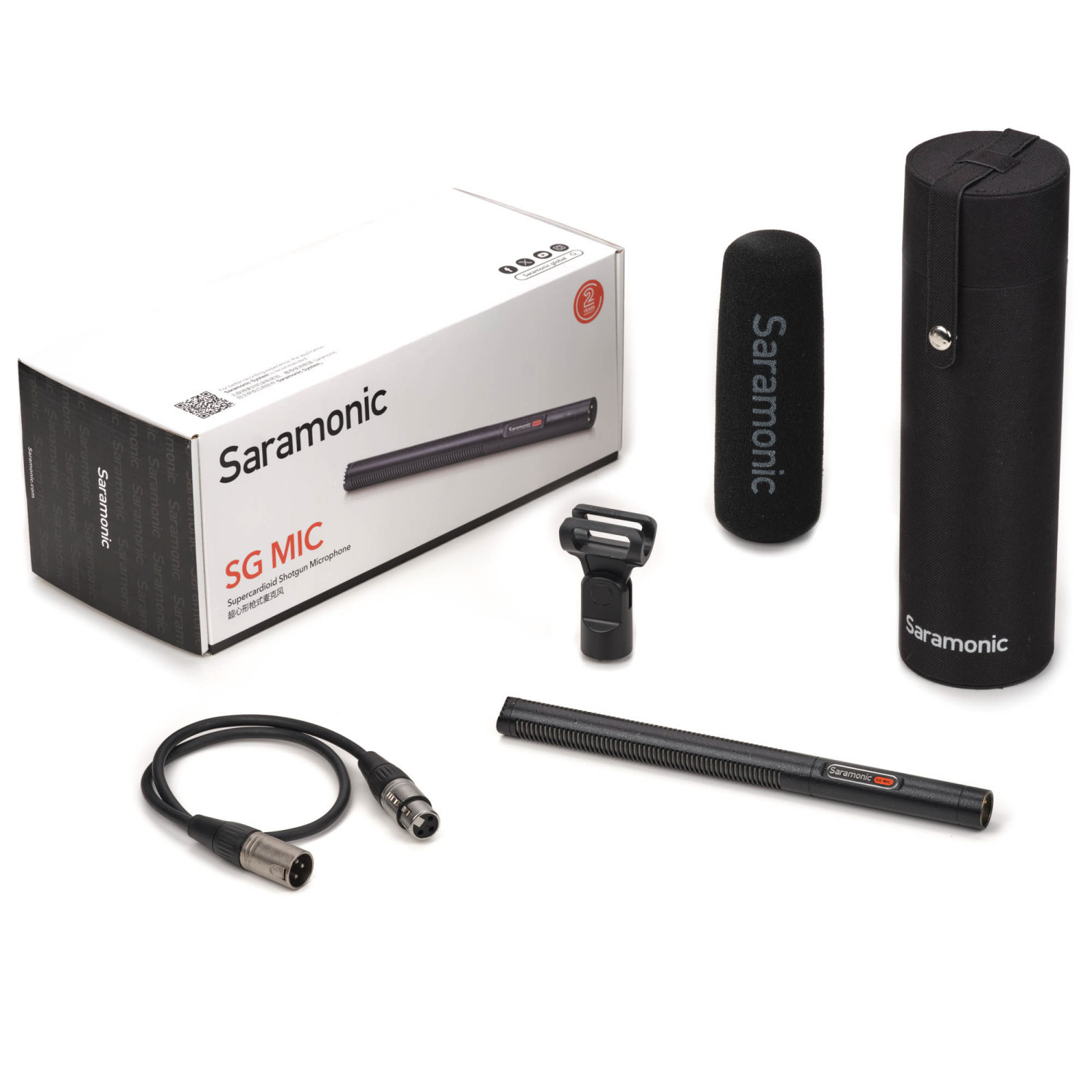 Saramonic SG-Mic Supercardioid Shotgun Microphone Kit