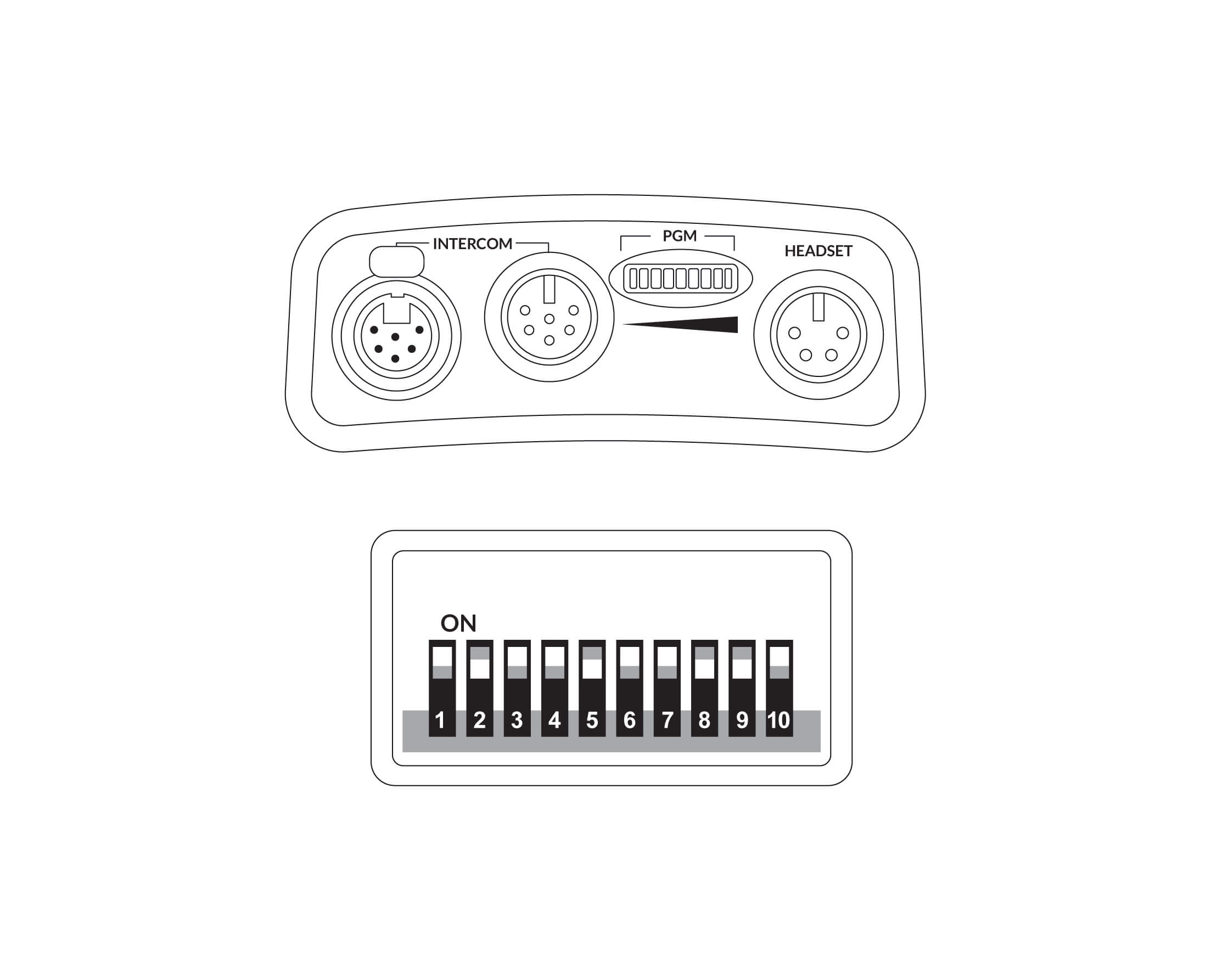 Clear-Com RS 702 Encore Beltpack Two Channel - Image 6