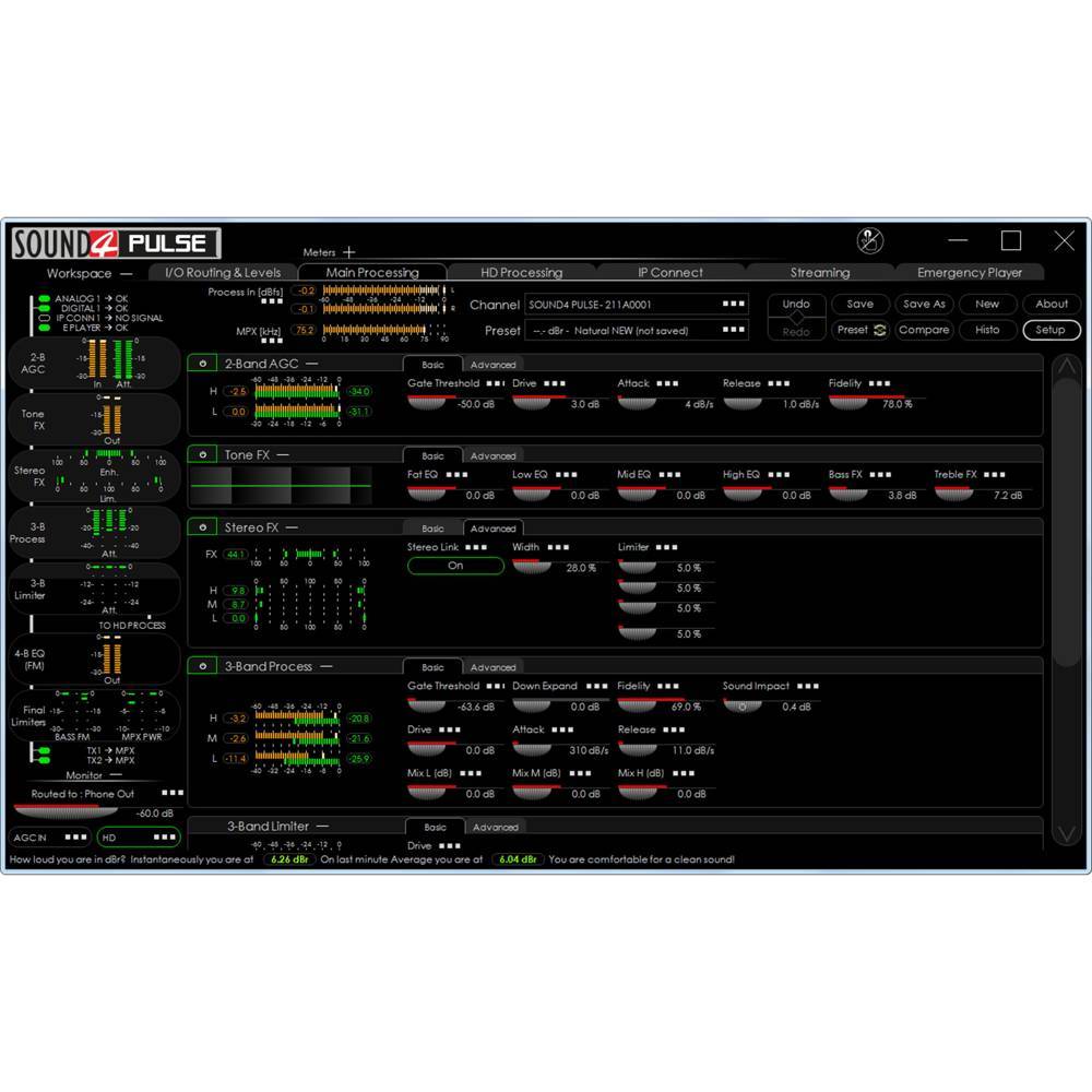 Sound 4 Pulse Options (11011+31011 ) FM/HD Impact Digital 3 Band Processing - Image 3
