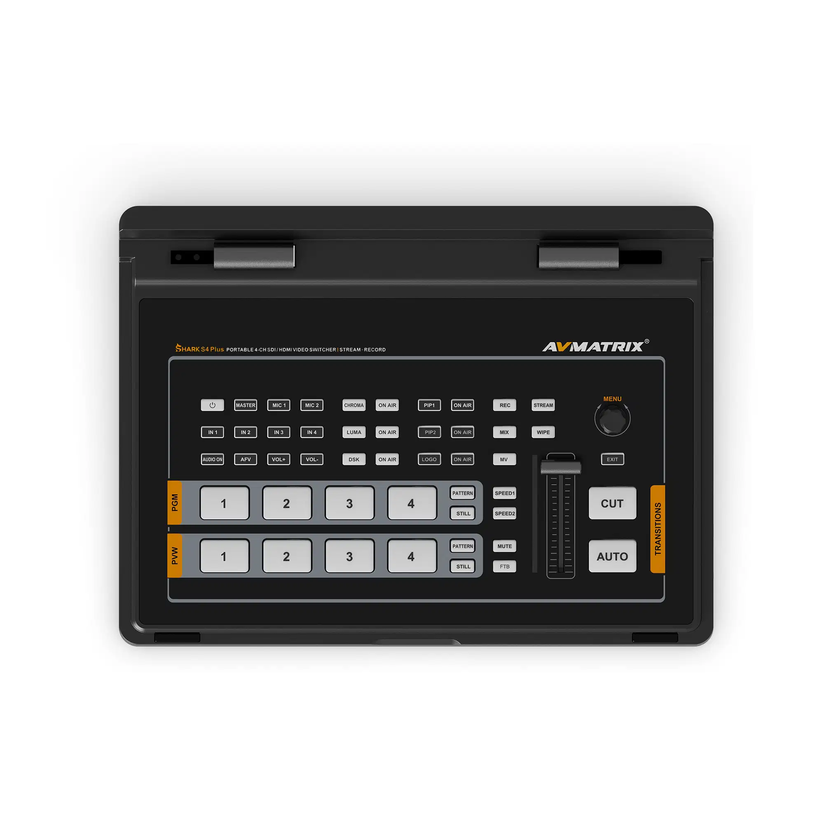 AVMATRIX SHARK-S4-PLUS 4-Channel SDI/HDMI Portable Video Switcher - Image 3