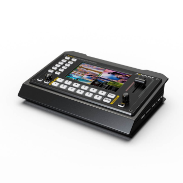AVMATRIX SHARK-S6 6-Channel SDI/HDMI Portable Video Switcher for Streaming