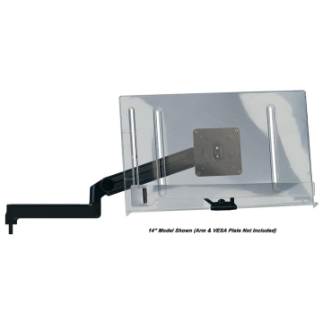 O.c.white SMS-DOC14 14" Clear Document Holder for Ultima® GEN2 Sms and Eps