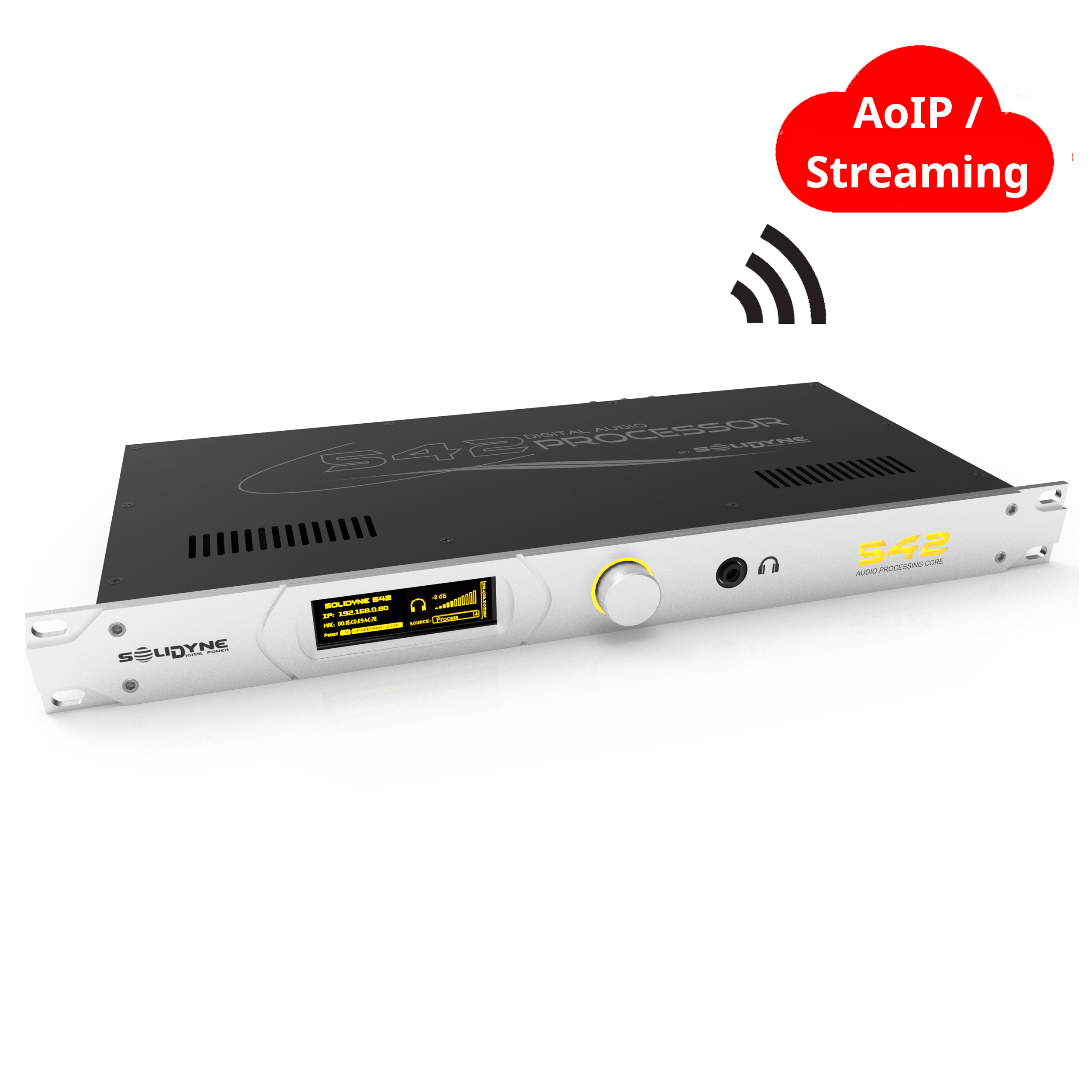 Solidyne 542APC-AoIP Digital Universal DSP Audio Processor - Image 2