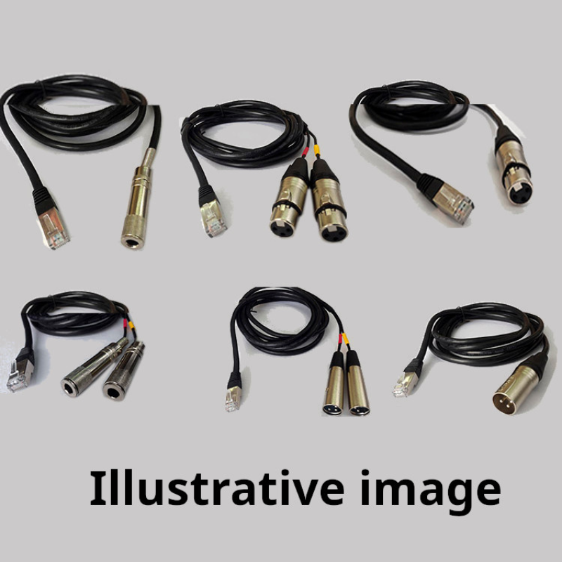 Solidyne MNGUX18 Full Cables and Connectors Set for UX18 Broadcast Console