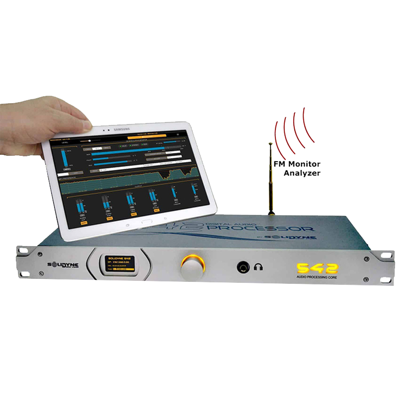 Solidyne 542APC 5 Bands Audio Processor + RDS Encoder and FM Modulation - Image 2