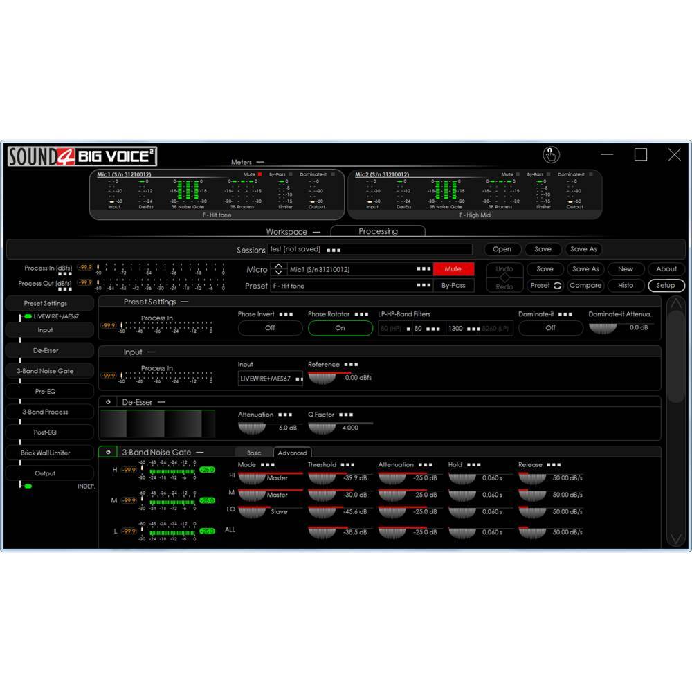 Sound 4 Big Voice 3 Band 2 Channel Voice Processor - Image 3
