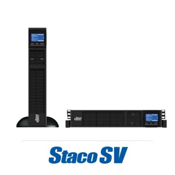 Staco SV3000RT120 Single Phase UPS, 3000VA/2740 Watts, 120V