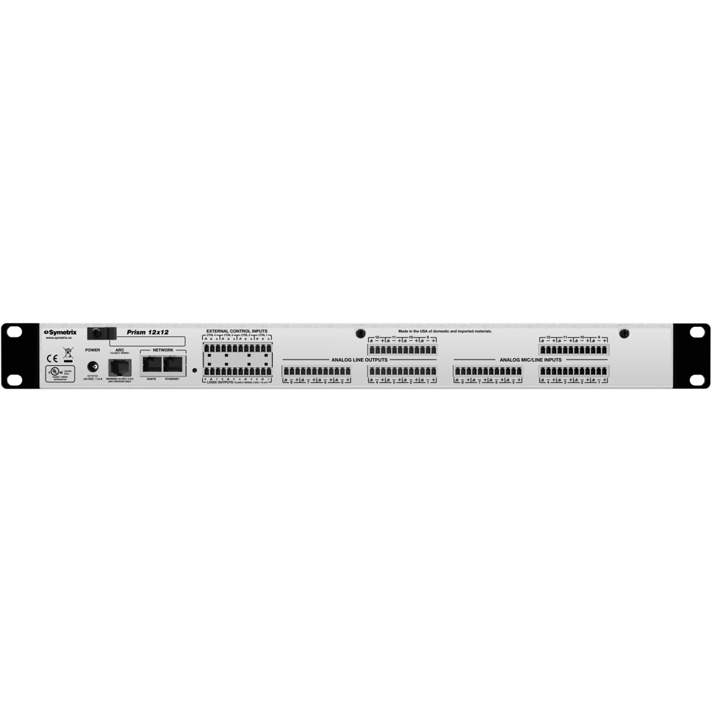 Symetrix Prism 12X12-DANTE Programmable DSP