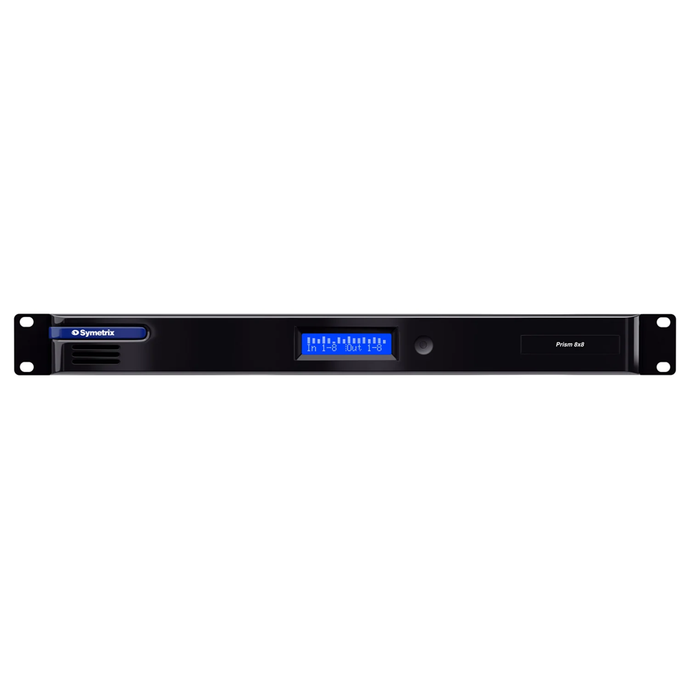 Symetrix Prism 8X8 Programmable DSP, 8 Mic/Line In, 8 Line Out, Arc - Image 2