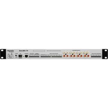 Symetrix Zone Mix 761 80-0070 6 Zone Paging and Background Music DSP