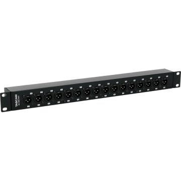 TASCAM BO-16DX/OUT 16 Channel D-Sub XLR (male) Breakout Box