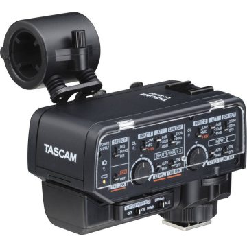TASCAM CA-XLR2d-AN XLR Mic Adapter for Cameras ( Analog )