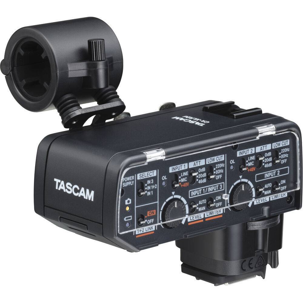 TASCAM CA-XLR2d-AN XLR Mic Adapter for Cameras ( Canon )