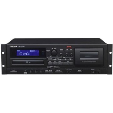 TASCAM CD-A580 Combo CD Player / Cassette Recorder / USB Recorder