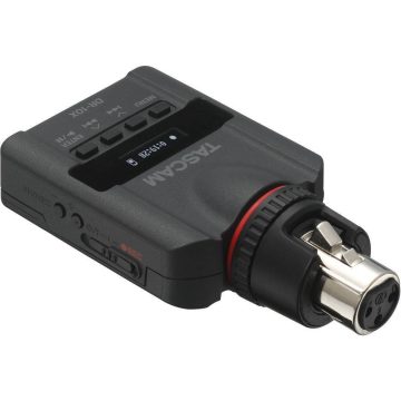 TASCAM DR-10X Portable Stereo Recorder for Eng Microphones • Captive XLR Plug