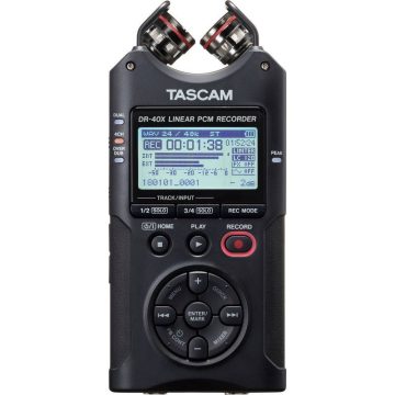 TASCAM DR-40X 4-TRACK Audio Recorder -USB Audio Interface