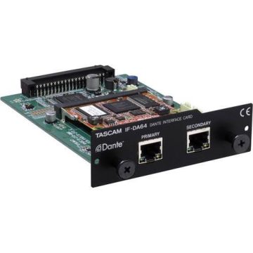 TASCAM IF-DA64 Dante Interface Card for DA6400-SONICVIEW XP